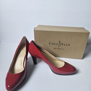 Cole Haan Red Pump Heels